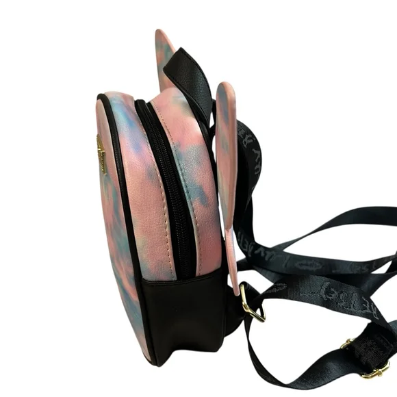 Betsey Johnson Luv Betsey Butterfly Backpack Pastel Tie Dye Wings Mini Bag - Picture 13 of 15